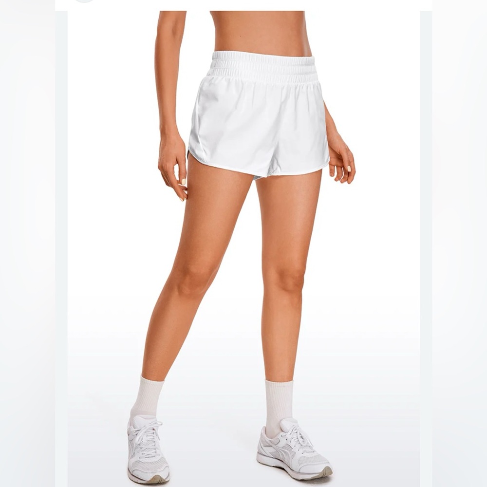 CRZ Yoga Feathery-Fit Soft High Rise Lined Shorts